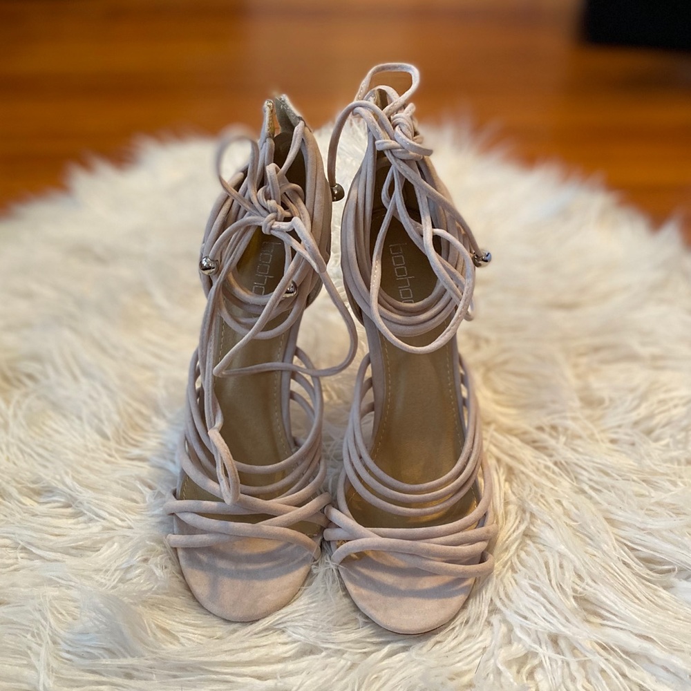 Boohoo strappy high heel sandals